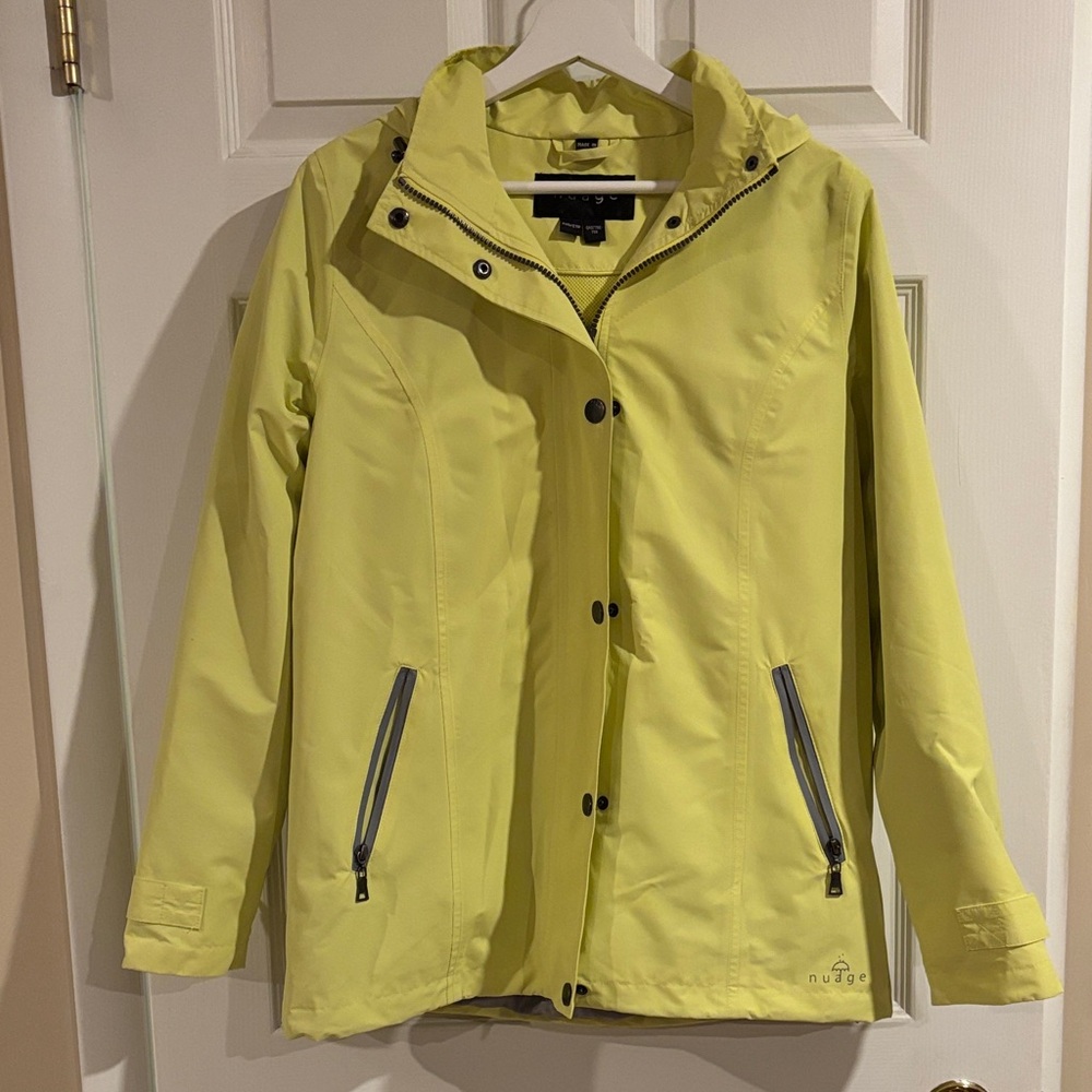 Nuage‎ Women's Light Yellow Waterproof Jacket size XXS